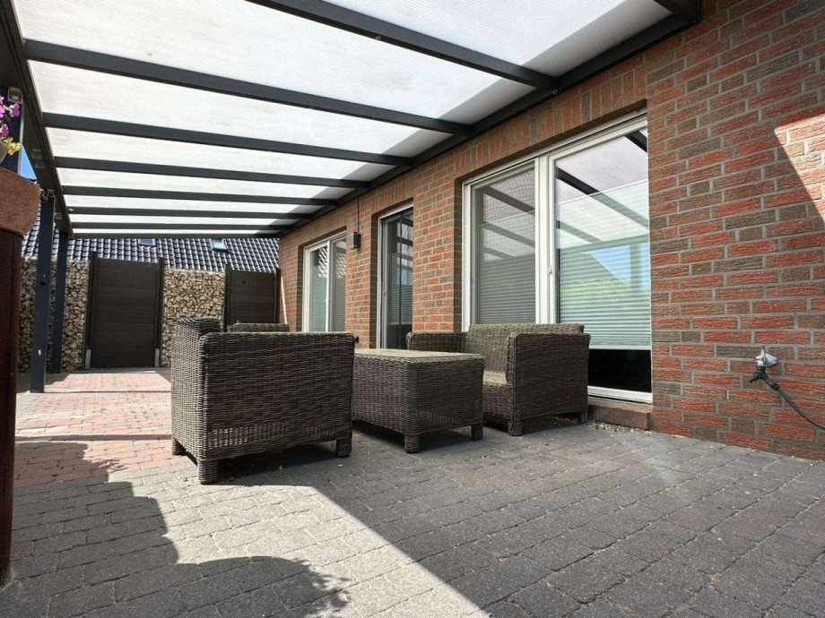 Terrassenlounge Einfamilienhaus Weener