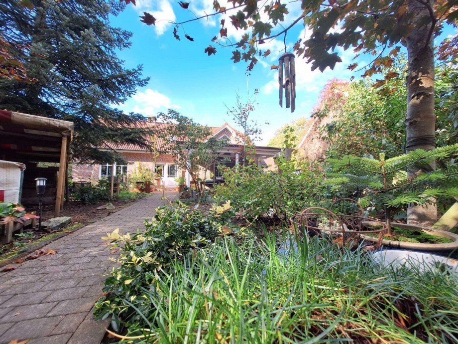Garten Einfamilienhaus Westoverledingen