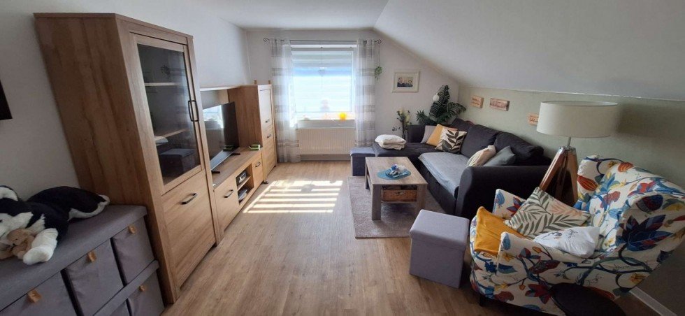 Wohnzimmer Etagenwohnung Weener