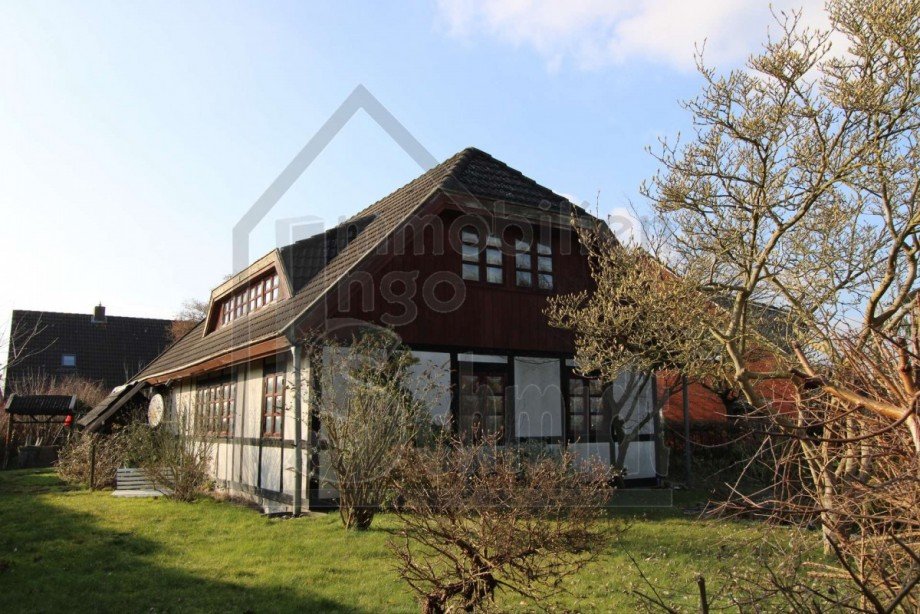 S�dansicht Einfamilienhaus Weener