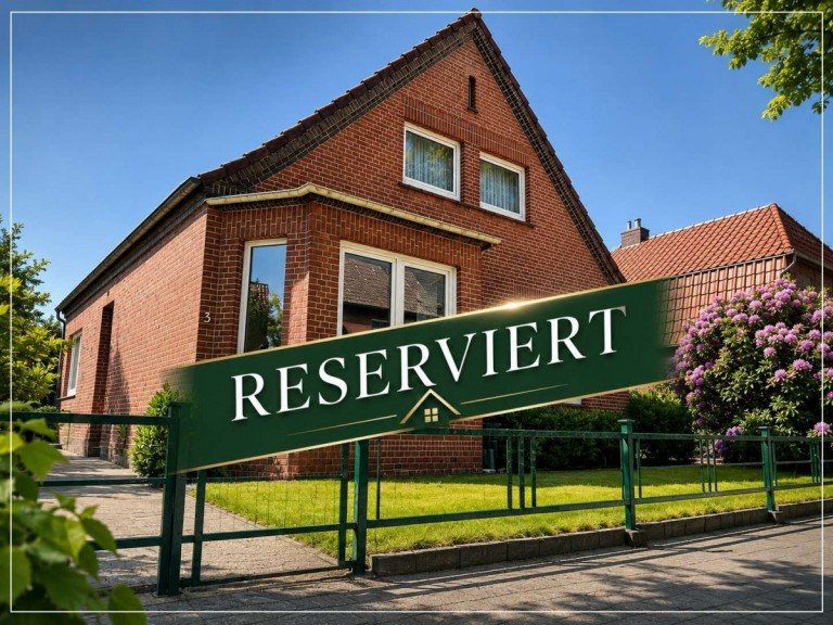 reserviert Weener Einfamilienhaus Ruhig und harmonisch wohnen - dennoch zentral in Weener!