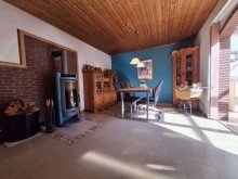 Esszimmer mit Kamin R�ckw�rtig unverbautes EFH in Hafenn�he!