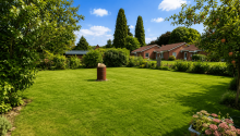 Gartenansicht  Investieren Sie in Geborgenheit: Zweifamilienhaus in familienfreundlicher Siedlung!