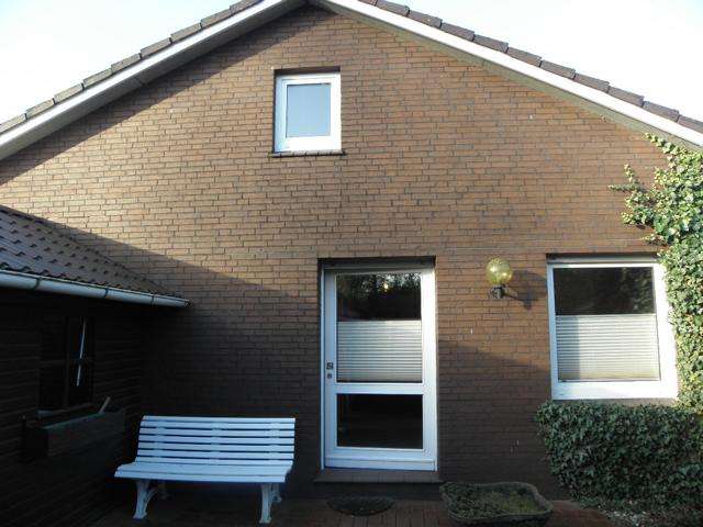 R�ckansicht / Terrasse Einfamilienhaus Weener