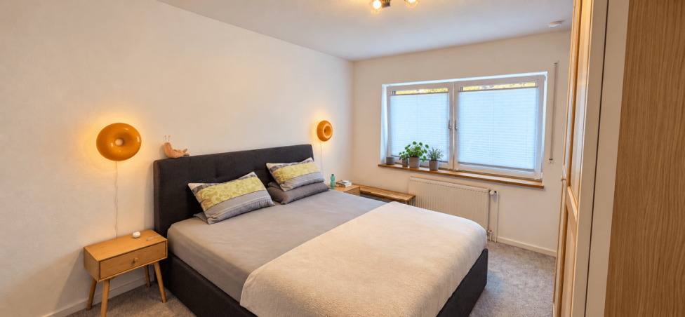 Schlafzimmer Erdgeschosswohnung Weener