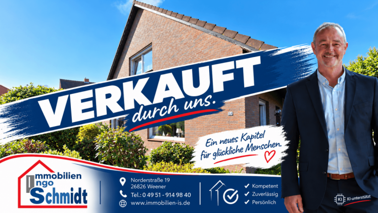 Verkauft_ Ihr neues Zuhause Weener Einfamilienhaus Modernisiertes Einfamilienhaus in ruhiger Lage - Einziehen und Wohlf�hlen