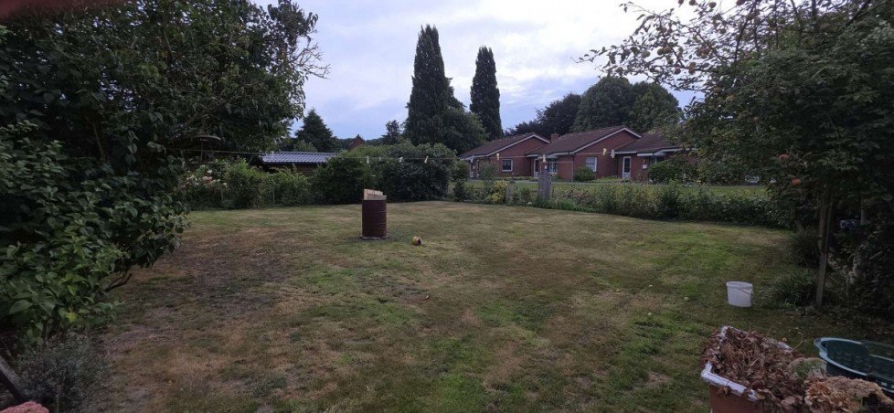 Gartenansicht Einfamilienhaus Ostrhauderfehn