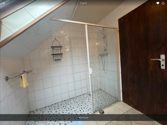 Bad mit Dusche Einfamilienhaus Weener