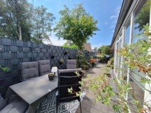 Terrassenansicht I KfW-55-Bungalow! - Modern. Nachhaltig. Energieeffizient.