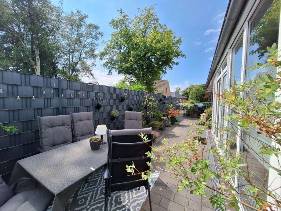 Terrassenansicht I Bungalow Weener
