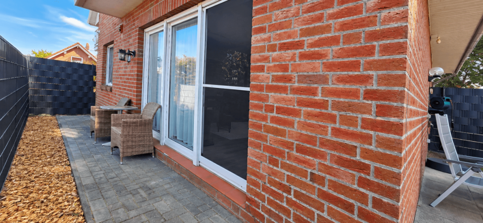 Terrassent�r Erdgeschosswohnung Weener