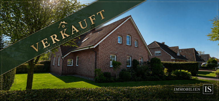 verkauft Westoverledingen Einfamilienhaus Charakteristisches modernes Fehnhaus mit gro�em Grundst�ck