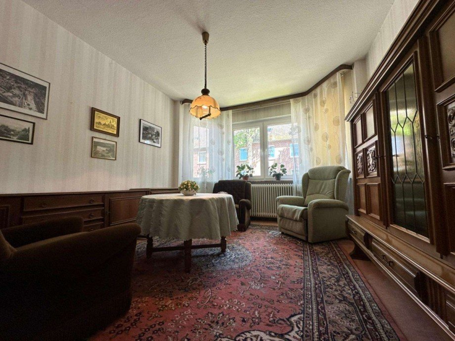 Wohnzimmer vorne Einfamilienhaus Weener