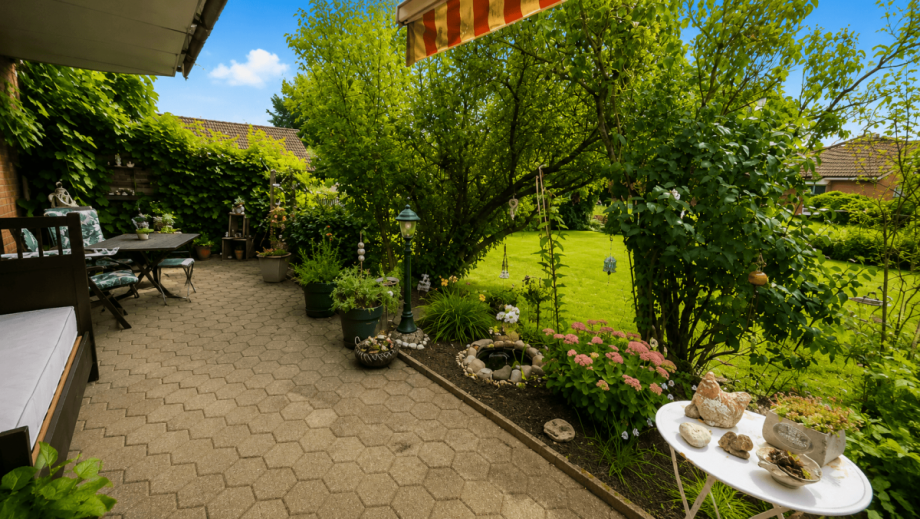 Terrasse Einfamilienhaus Ostrhauderfehn