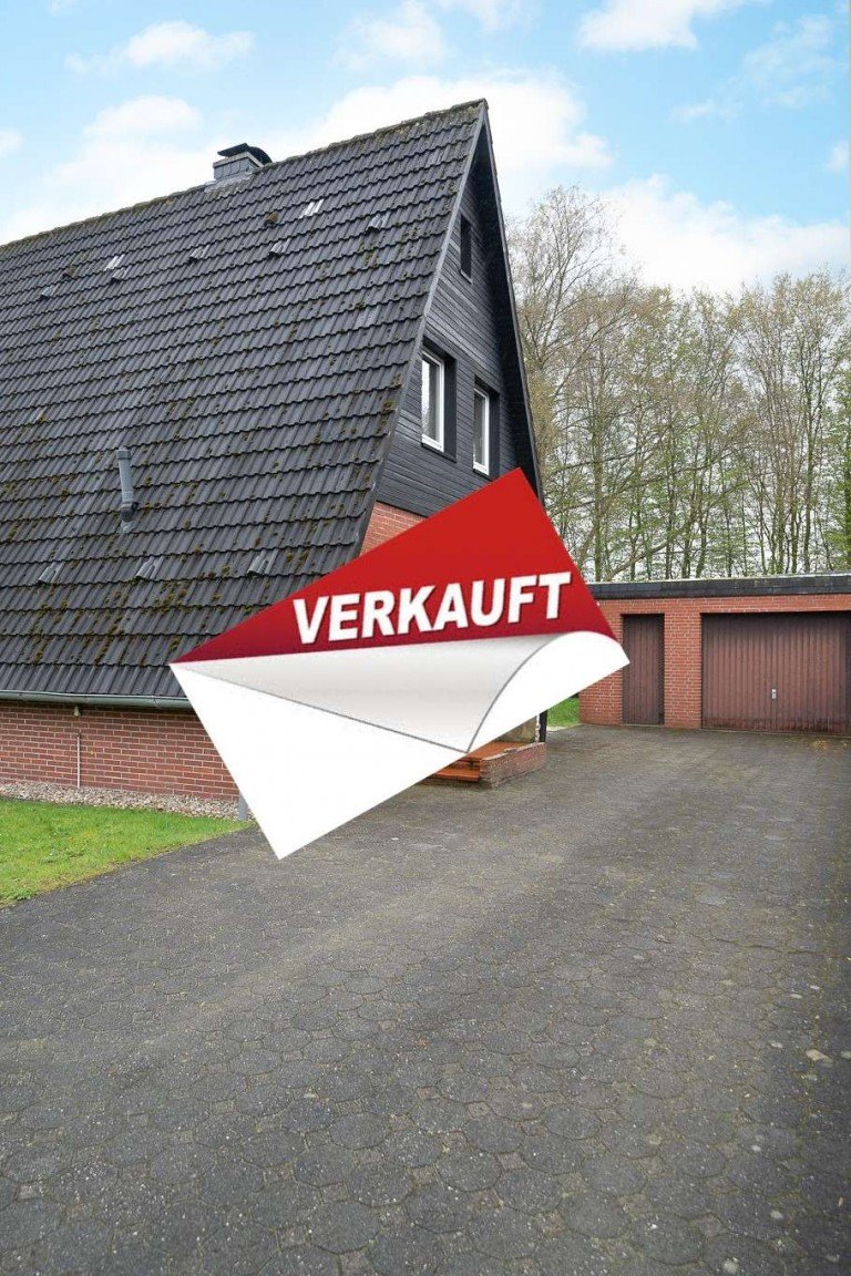 Au�enansicht Weener Haus Sch�ner wohnen unter dem Dach - Nurdachhaus mit Wohlf�hlatmosph�re!
