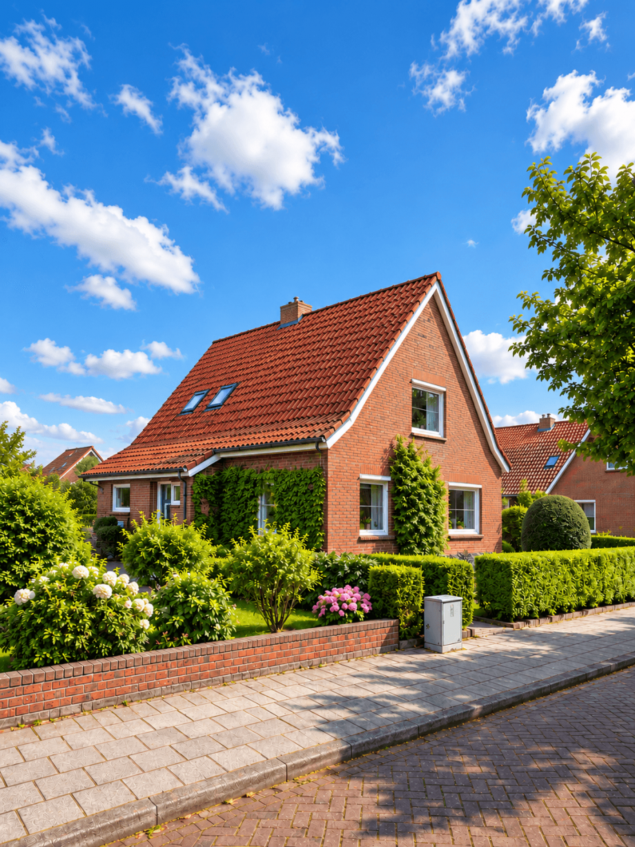 Nordwestansicht Haus Weener