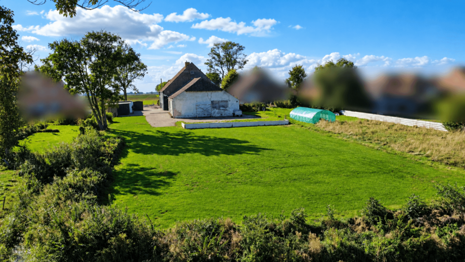 R�ckansicht Zweifamilienhaus Bunde