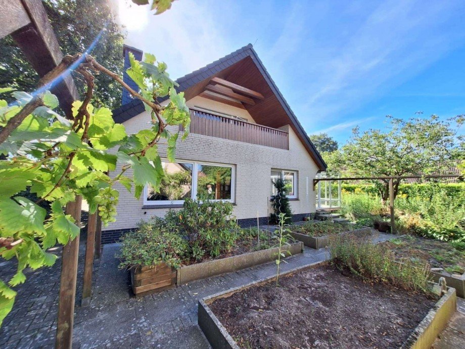 R�ckansicht Haus Bunde
