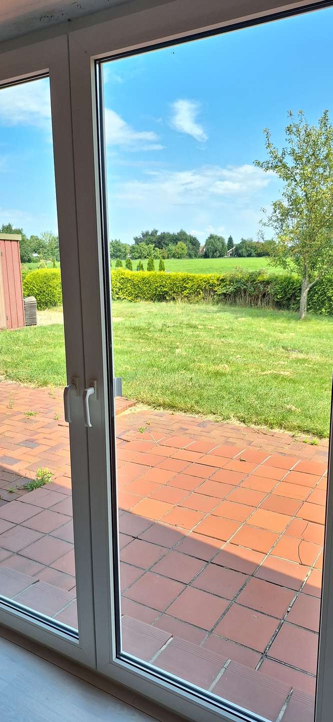 Terrasse mit Gartenblick Wohnung 