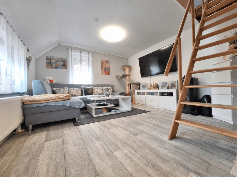 Wohnzimmer Doppelhaush�lfte Weener