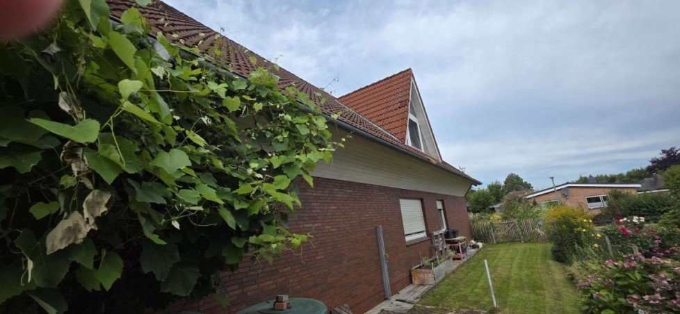 Seitenansicht Ost Einfamilienhaus Ostrhauderfehn