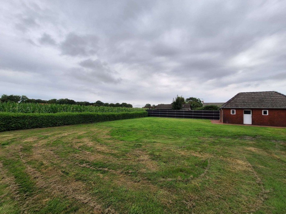 Garten unverbaut Bungalow Bunde