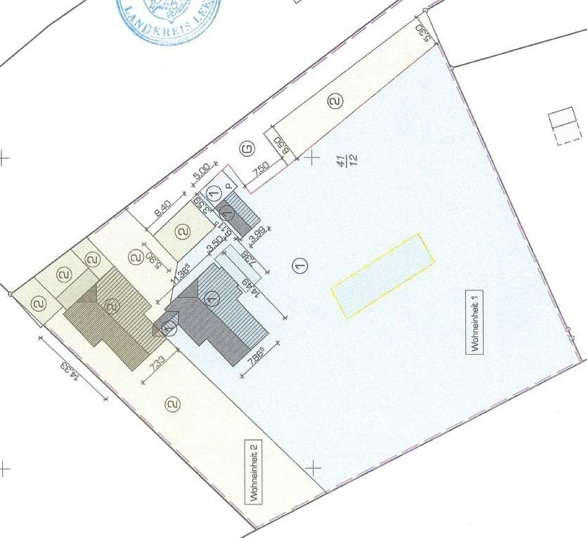 Lageplan Einfamilienhaus Westoverledingen