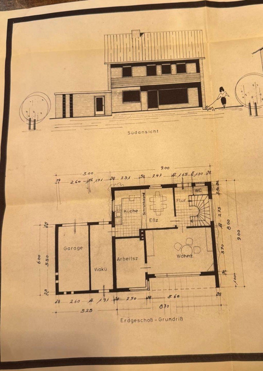 Grundriss EG Einfamilienhaus Weener
