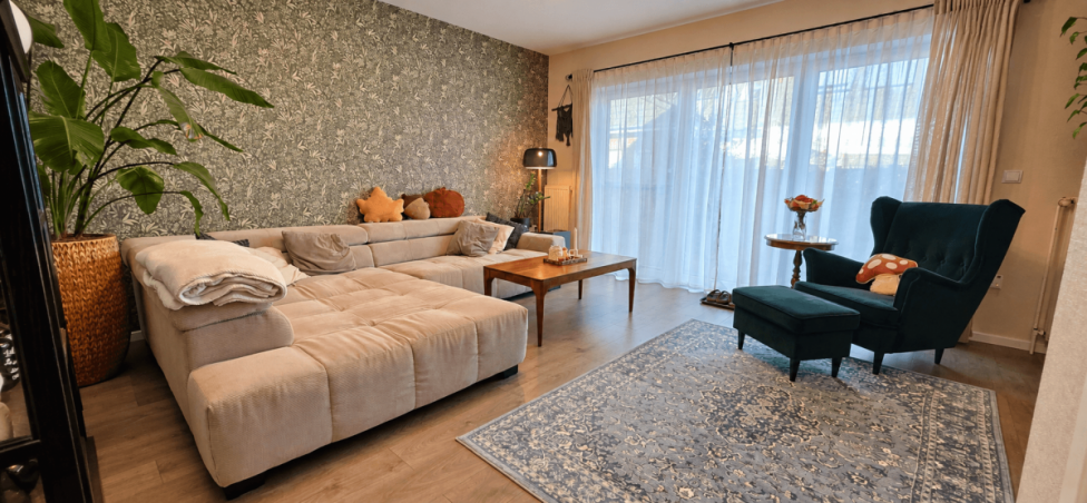 Wohnzimmer II Erdgeschosswohnung Weener