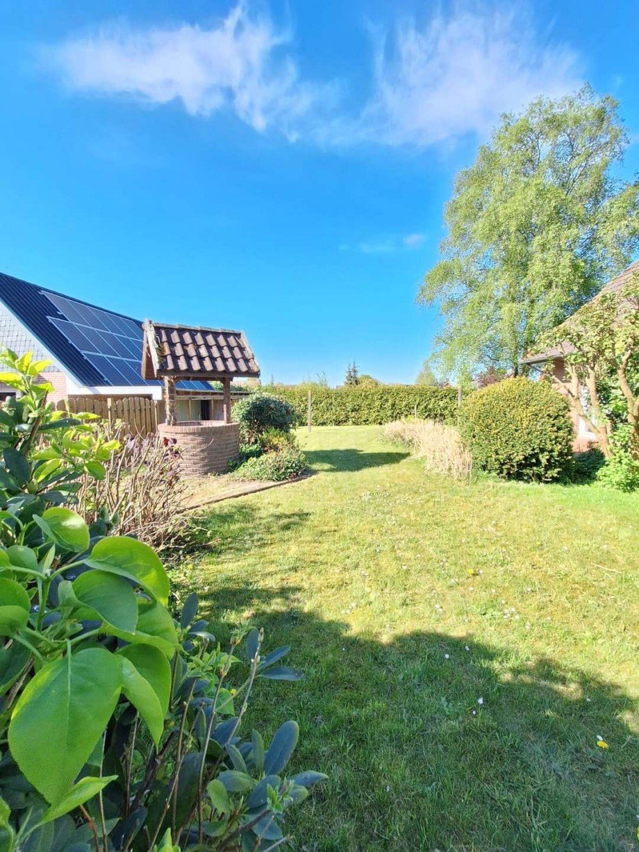 Gartenansicht Einfamilienhaus Weener