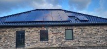 Ansicht PV-Anlage Hochwertiger Bungalow in idealer Lage von Weener!
