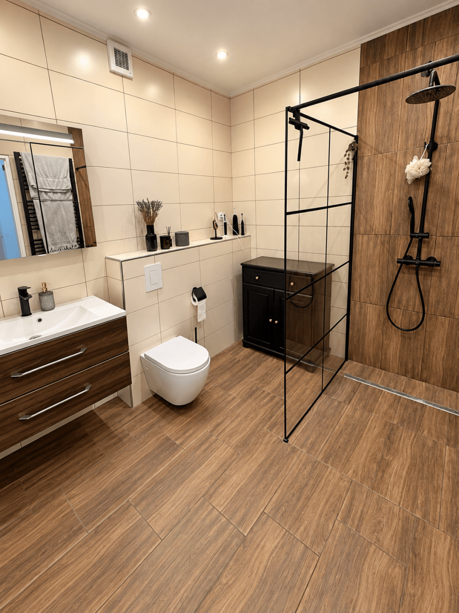 Badezimmer Erdgeschosswohnung Weener