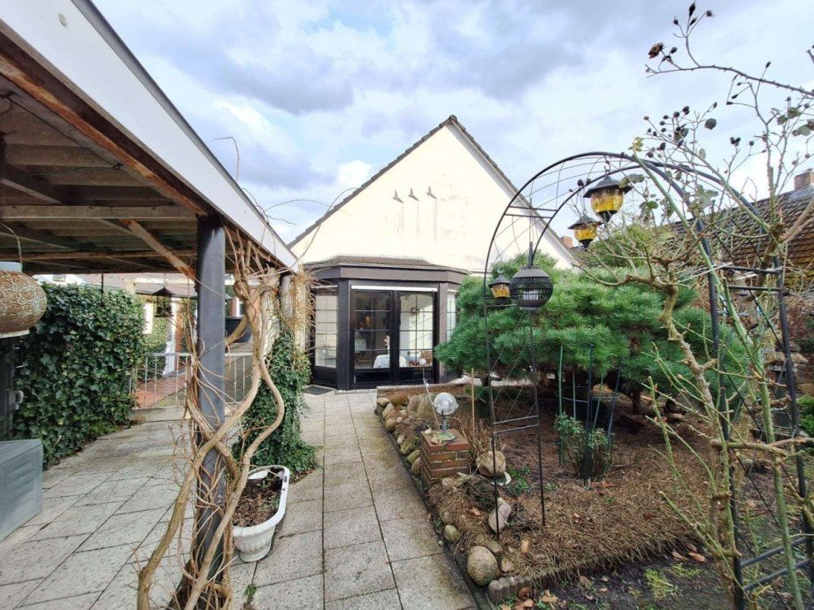 R�ckansicht Haus Weener