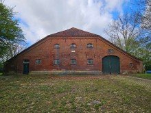 R�ckansicht Gulfhof in Einzellage!