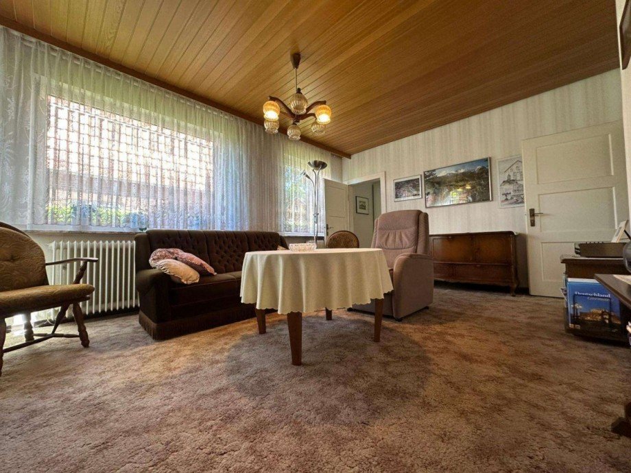 Wohnzimmer hinten Einfamilienhaus Weener