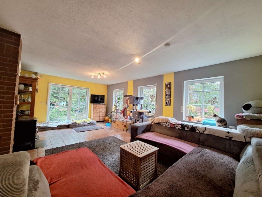 Wohnzimmer Einfamilienhaus Westoverledingen