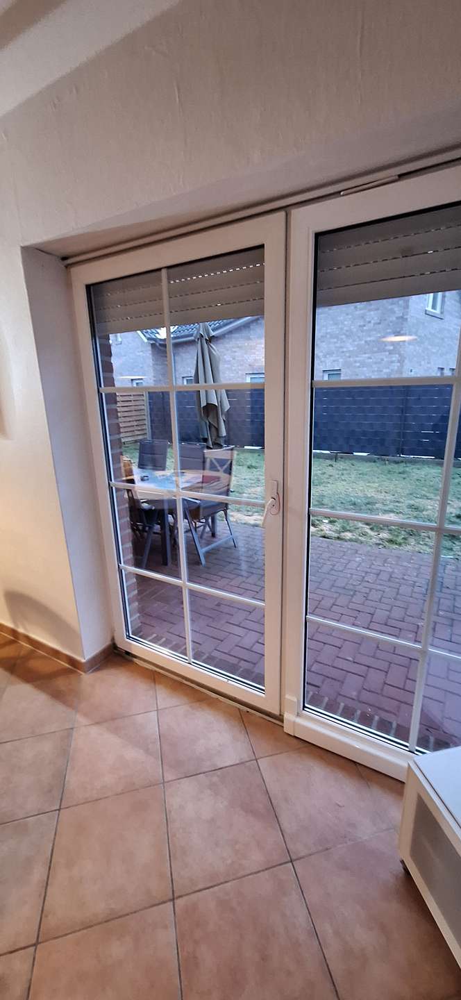 Terrassenansicht Wohnung Westoverledingen